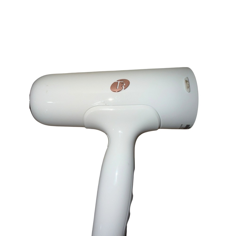 T3 Cura Ionic Hair Dryer White Rose Gold Professional Blow Dryer Tested Works
